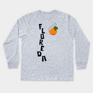 Floreda - I'm Not a State Kids Long Sleeve T-Shirt